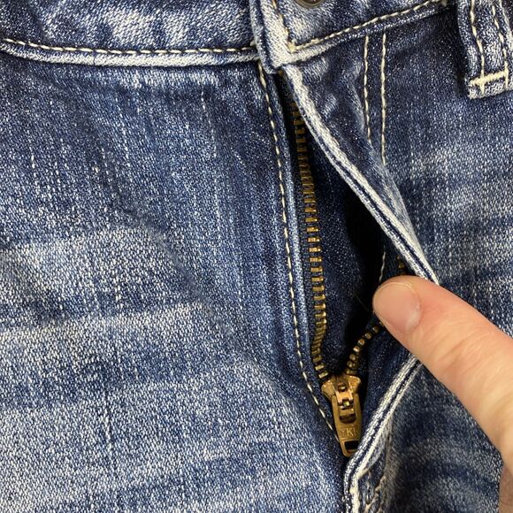 Remix by rock revival jeans women's 29x26 blue Stonewash ankle skinny - Picture 6 of 12